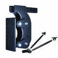 Gen-Y Hitch The BOSS TORSION-FLEX Pintle Plate 2.5 Shank 15 Drop 2.4K TW 21K Hitch & GH-0101 Stabilizer Kit GH-1501